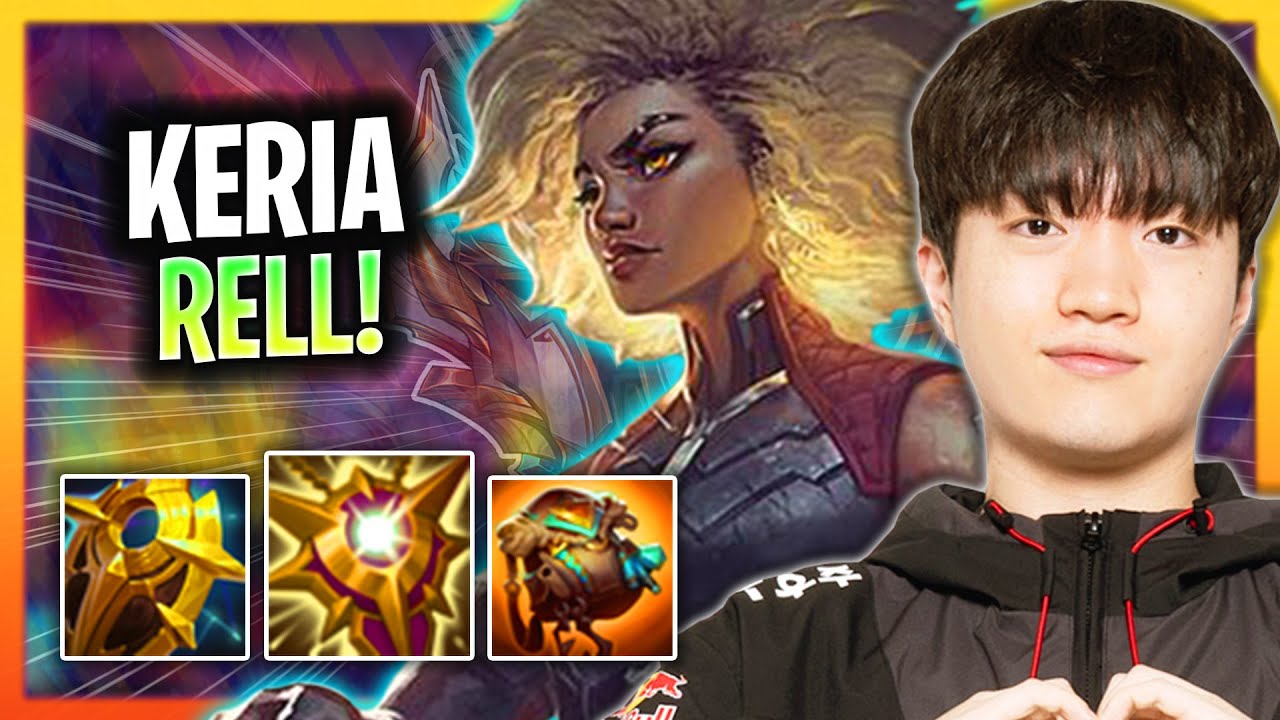 KERIA TRIES SOME RELL! | T1 Keria Plays Rell Support vs Pyke! Season 2025
