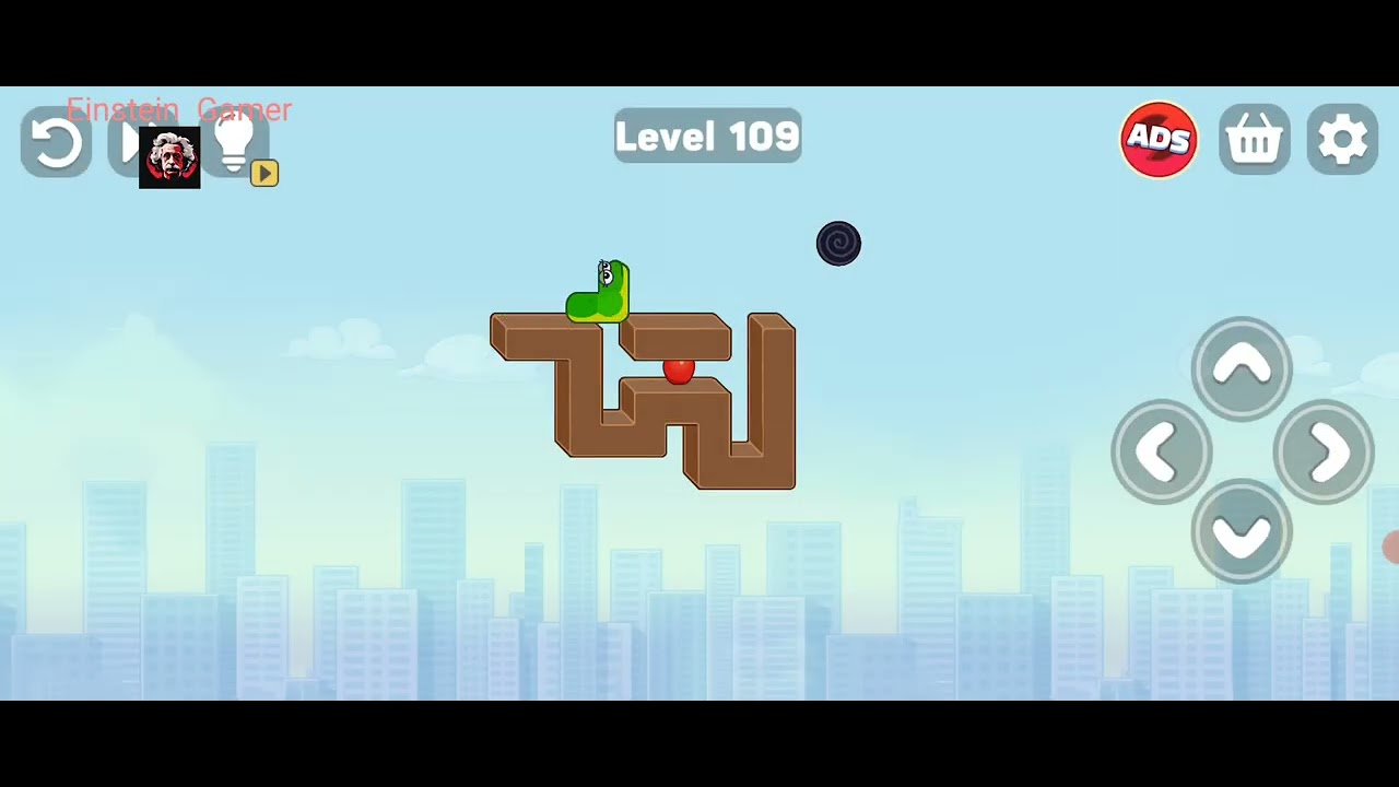 Snake Puzzle Slither to Eat level 109 Walkthrough Solution 