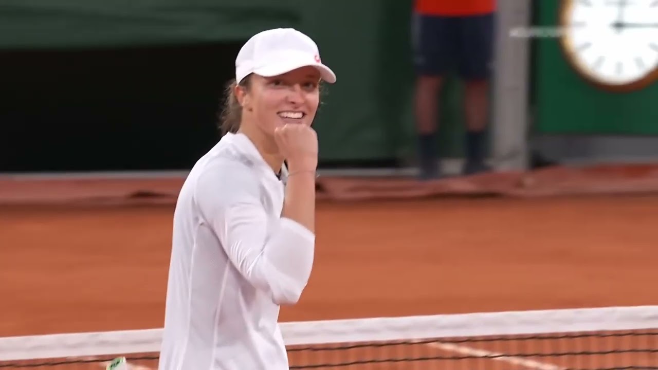 Iga Świątek   Unstoppable today