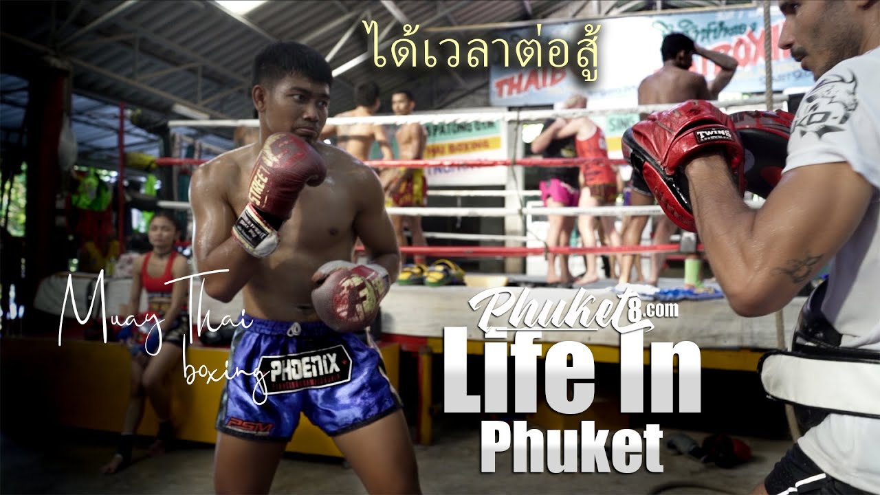 Muay Thai Boxing Patong - Kalim Beach Market - Drive | Life in Phuket - July 2022 4K