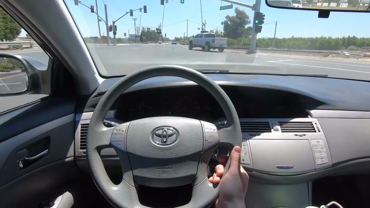 2005 Toyota Avalon XL POV ASMR Test Drive