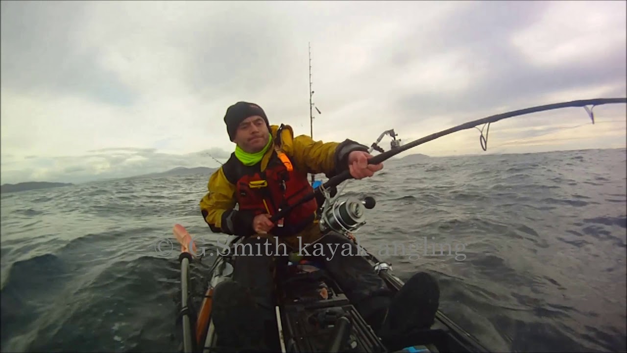 Porbeagle Shark 2018 Ireland, kayak angling.