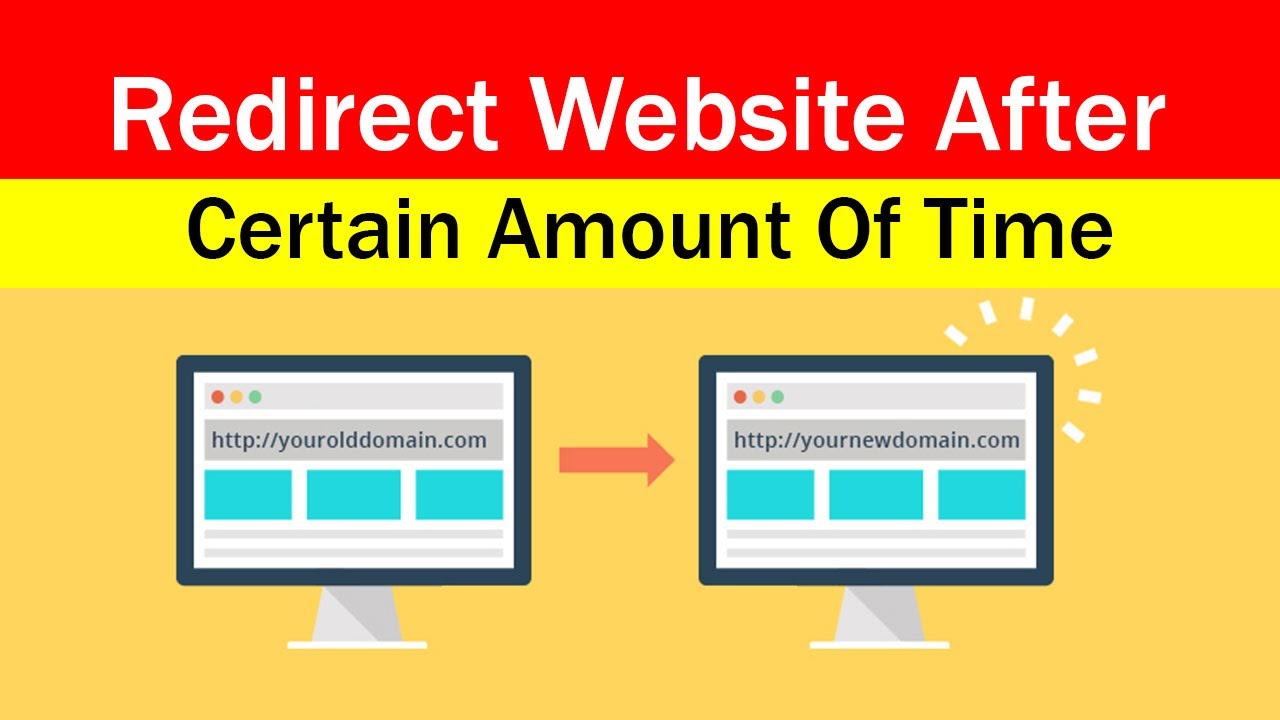 How To Redirect Website After Certain Amount Of Time Using Meta Redirect