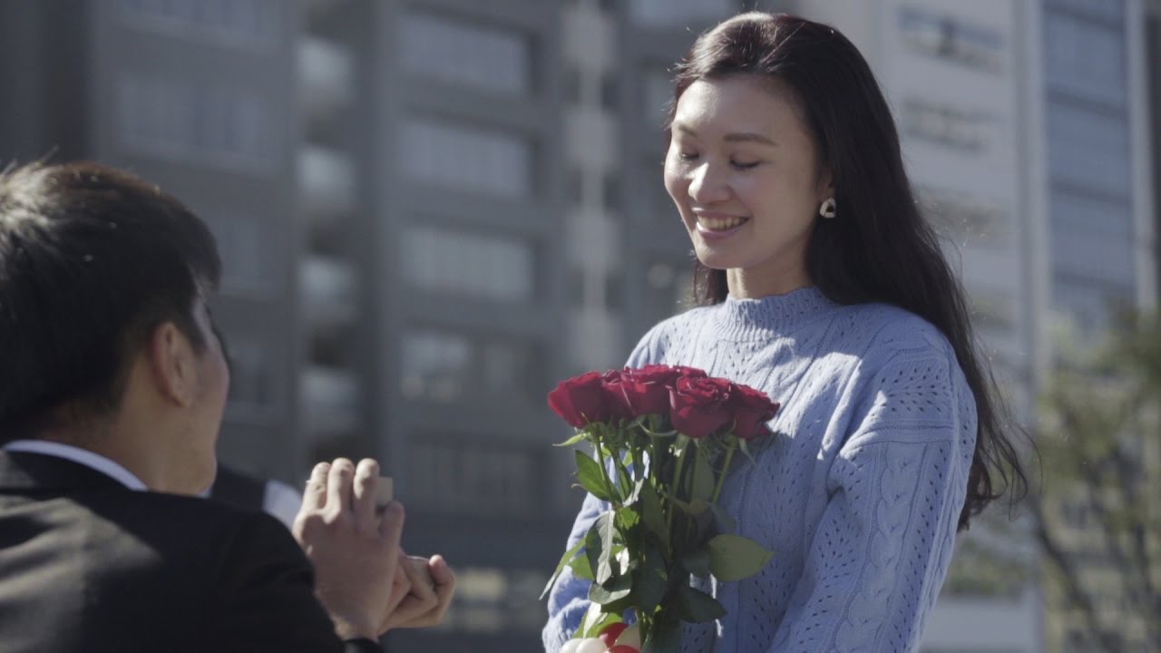 NLPサプライズ 『Will you marry me？』 FlashMob Surprise Proposal Osaka-Japan フラッシュモブプロポーズ/♪Geronimo-Sheppard
