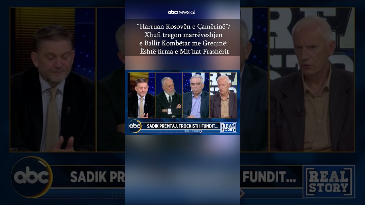 &ldquo;Harruan Kosov&euml;n e &Ccedil;am&euml;rin&euml;&rdquo;/ Xhufi tregon marr&euml;veshjen e Ballit Komb&euml;tar me Greqin&euml;