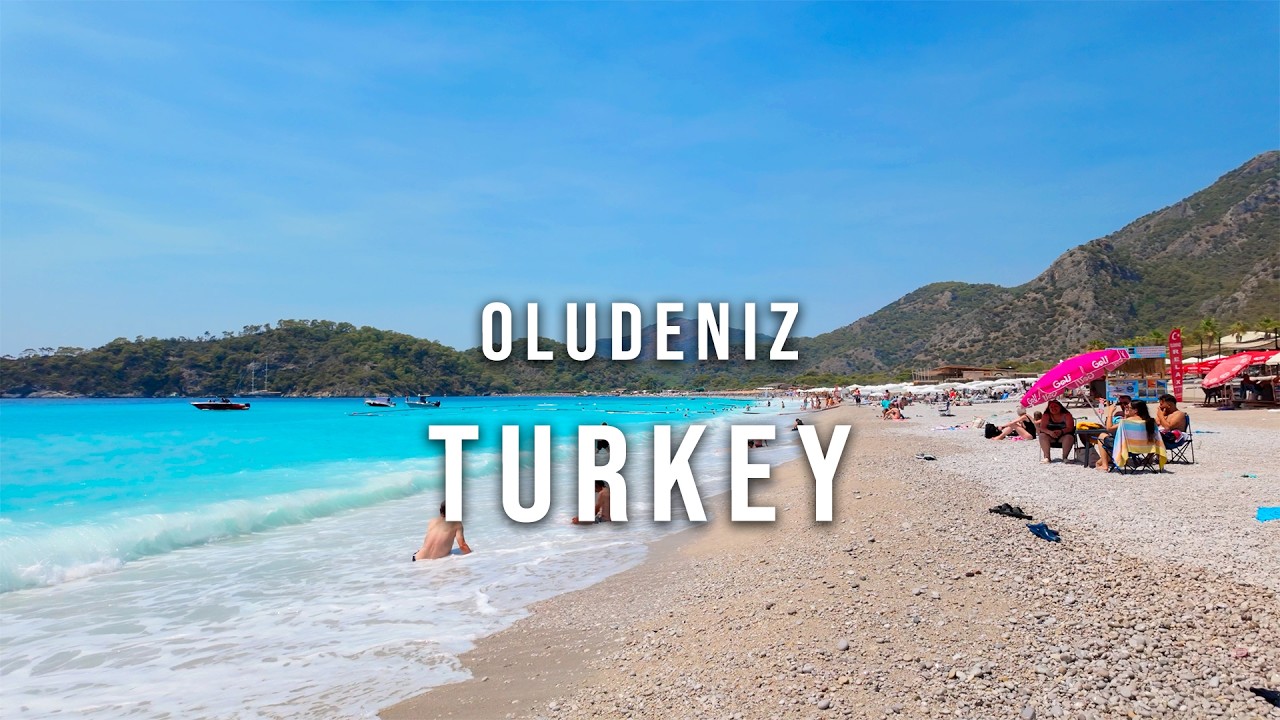 Ölüdeniz Turkey 🇹🇷 Walking Tour | Best of Aegean Coast 4K