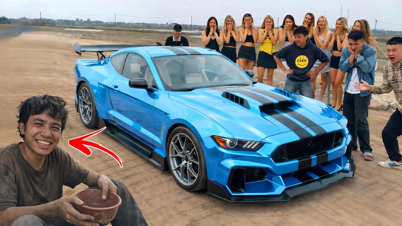 Этот человек построил спортивный автомобиль своей мечты FORD Mustang всего за 60 дней