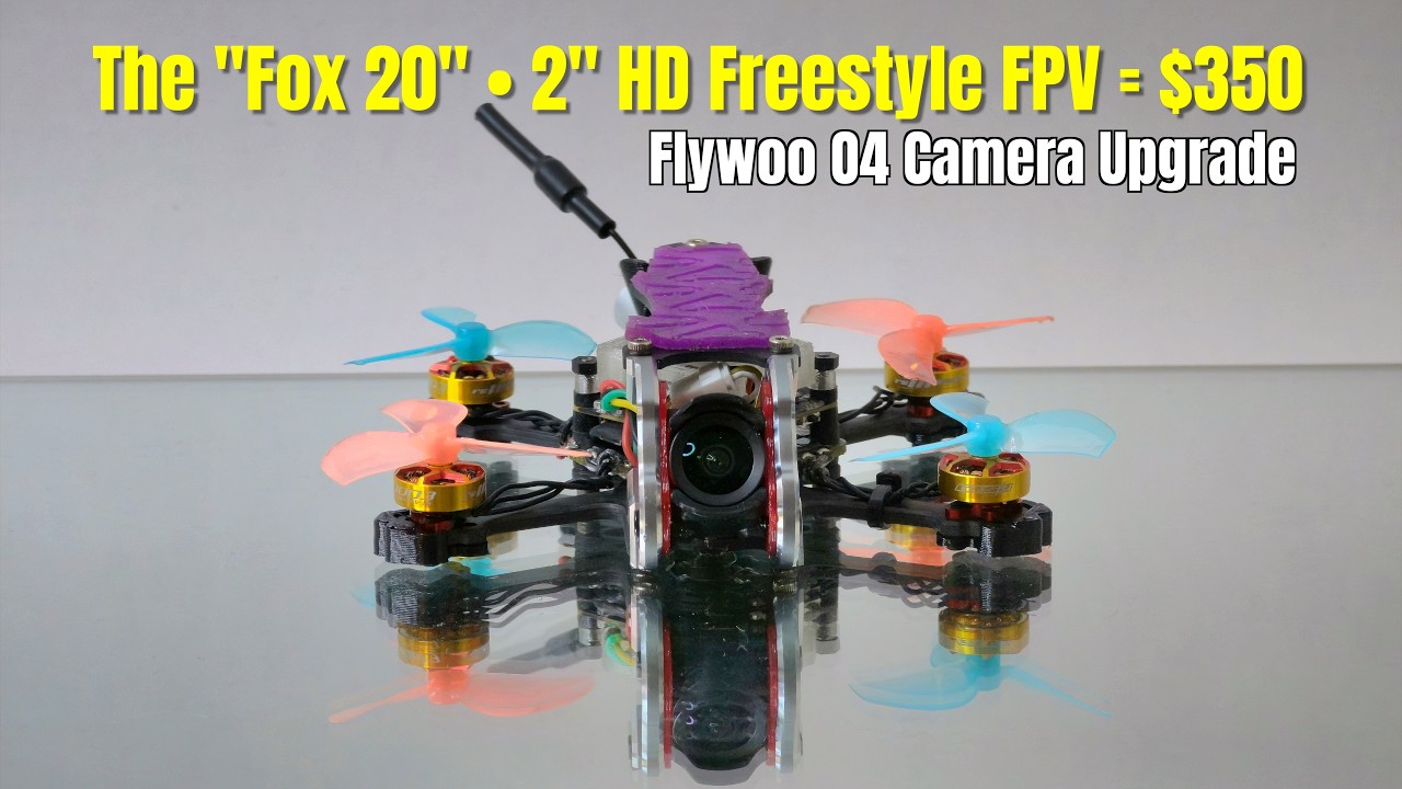 This 2-Inch FPV Drone Is Fast! Fox 20 Build & Overview