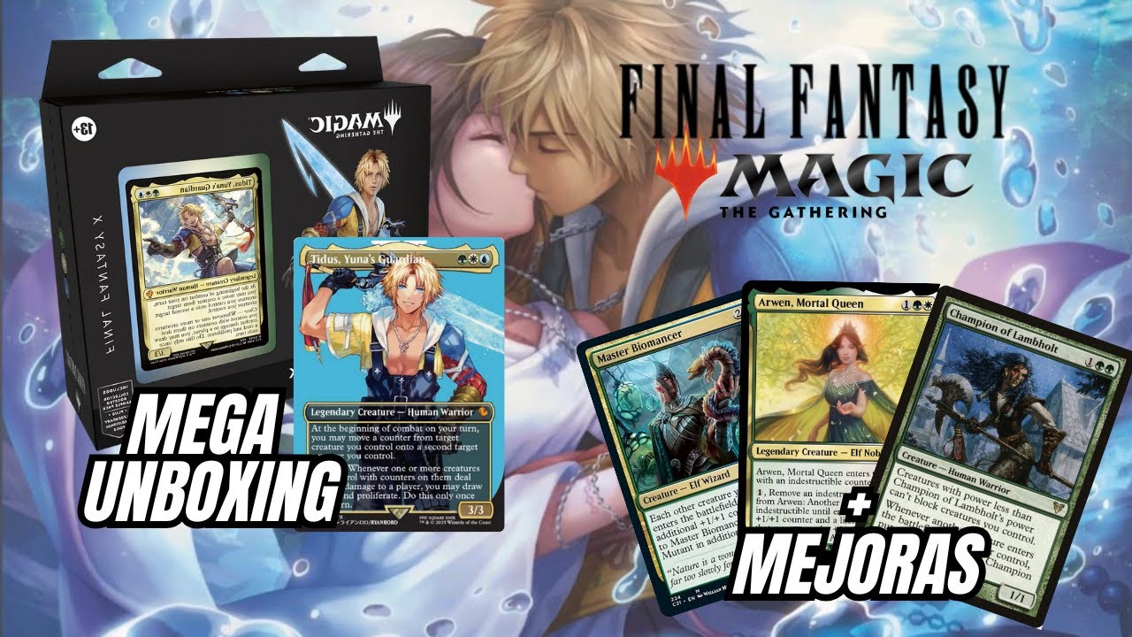 El deck Tidus es una locura!!!/ Magic X Final Fantasy