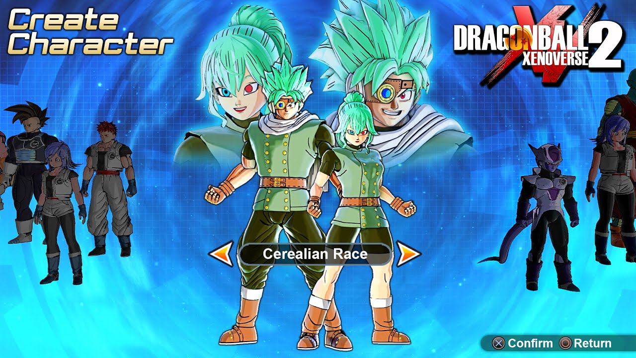 Dragon Ball Xenoverse 2 - New CAC Granolah Race Update, Customization & Transformations (Mod)