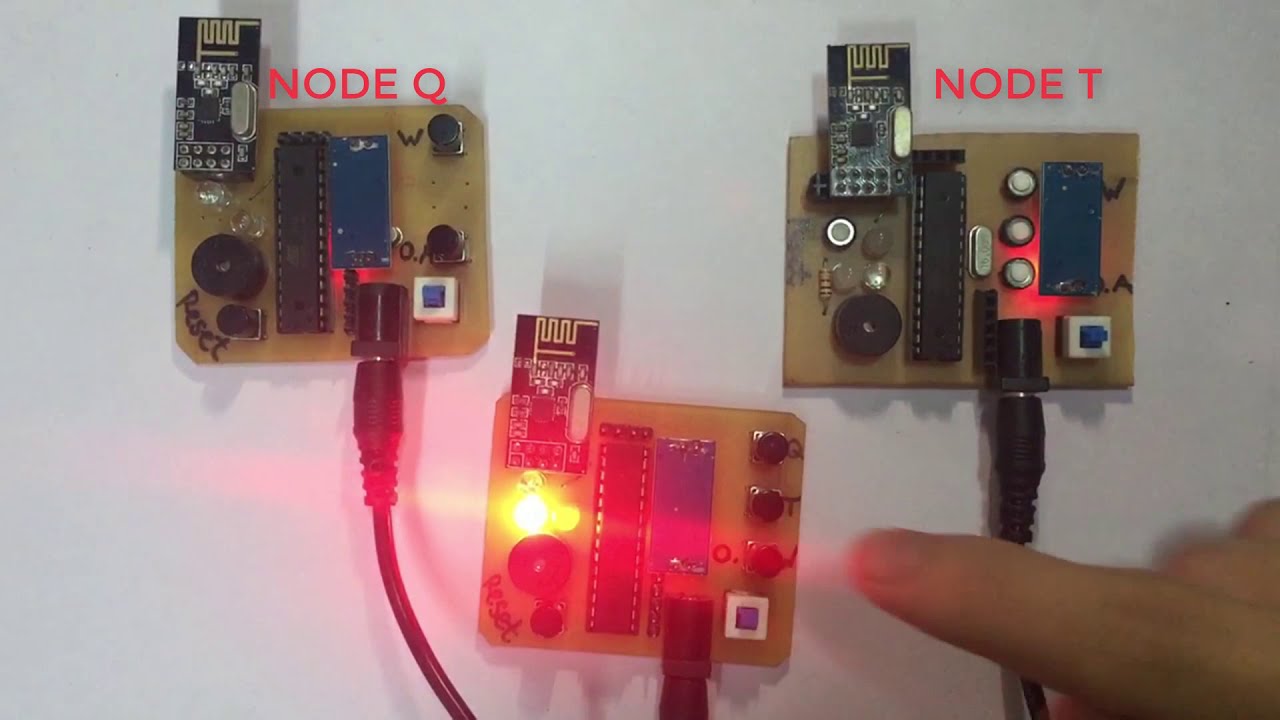 Bi-direction Alarm RF with Atmega