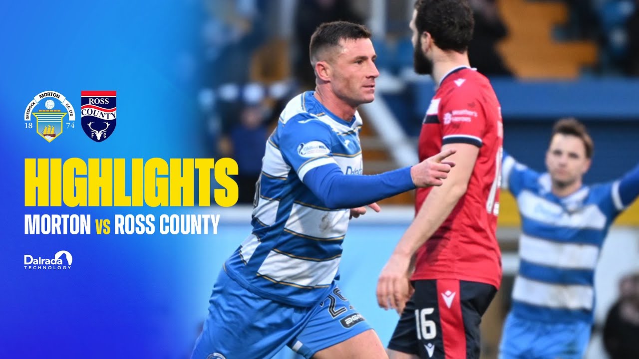 Greenock Morton vs Ross County | William Hill Championship | 31/01/26