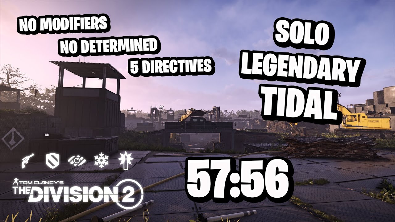 Легендарный соло-тайдал-бассин 5 директив — The Division 2