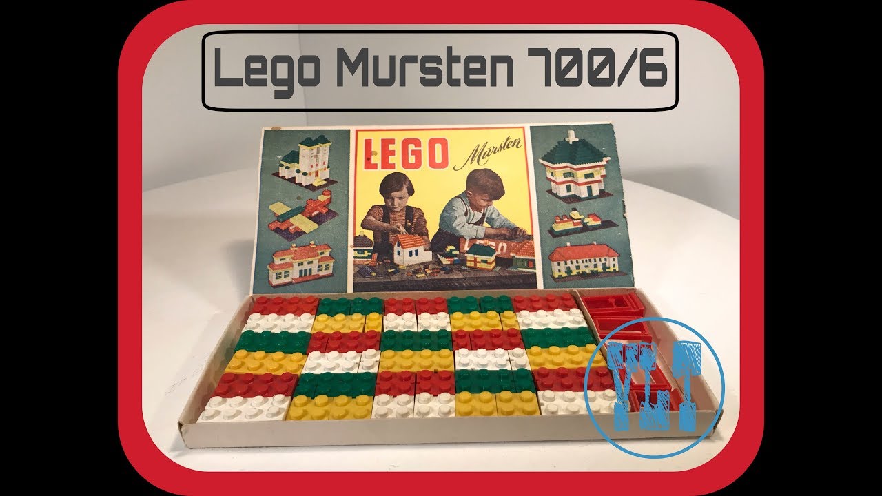 Vintage Lego Mursten Set 700/6