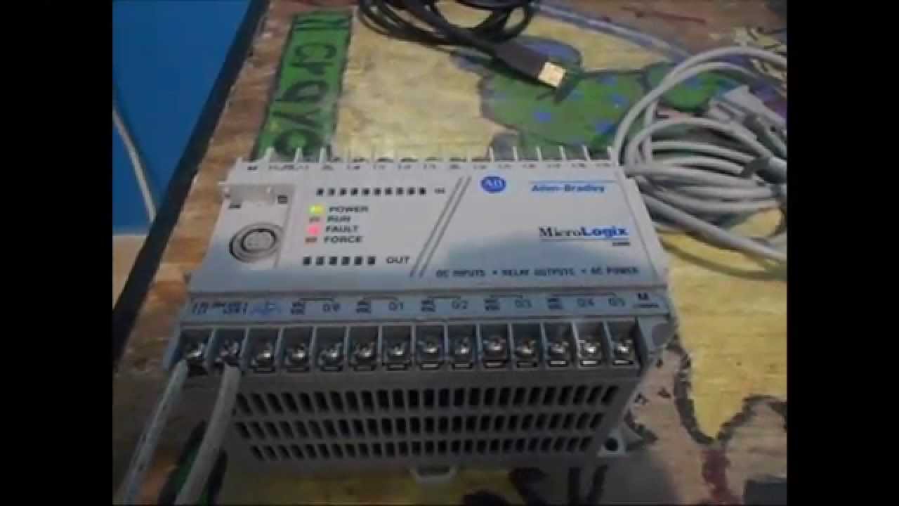 Estableciendo comunicacion micrologix 1000