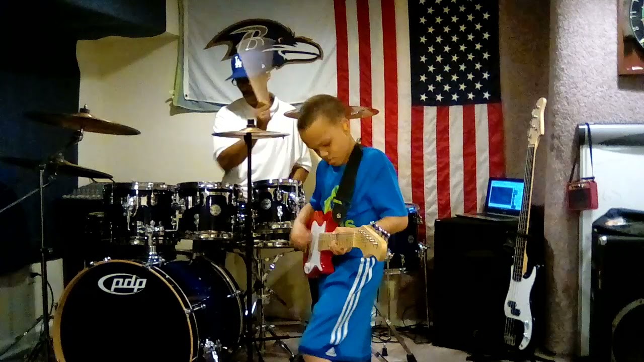 The Power Station " we fight for love " redo drum cover James Alderman ft. Isaiah Alderman