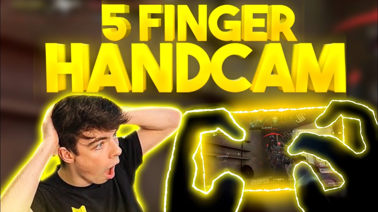 5 FINGER CODM  GYRO HANDCAM || Call Of Duty || HANDCAM ||