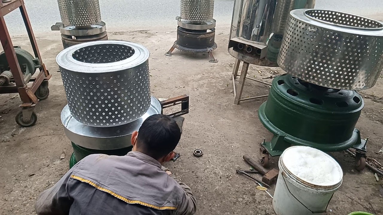 Xưởng SX máy xay bột nước ,máy vắt đậu nành nồi hơi đời mới cao cấp