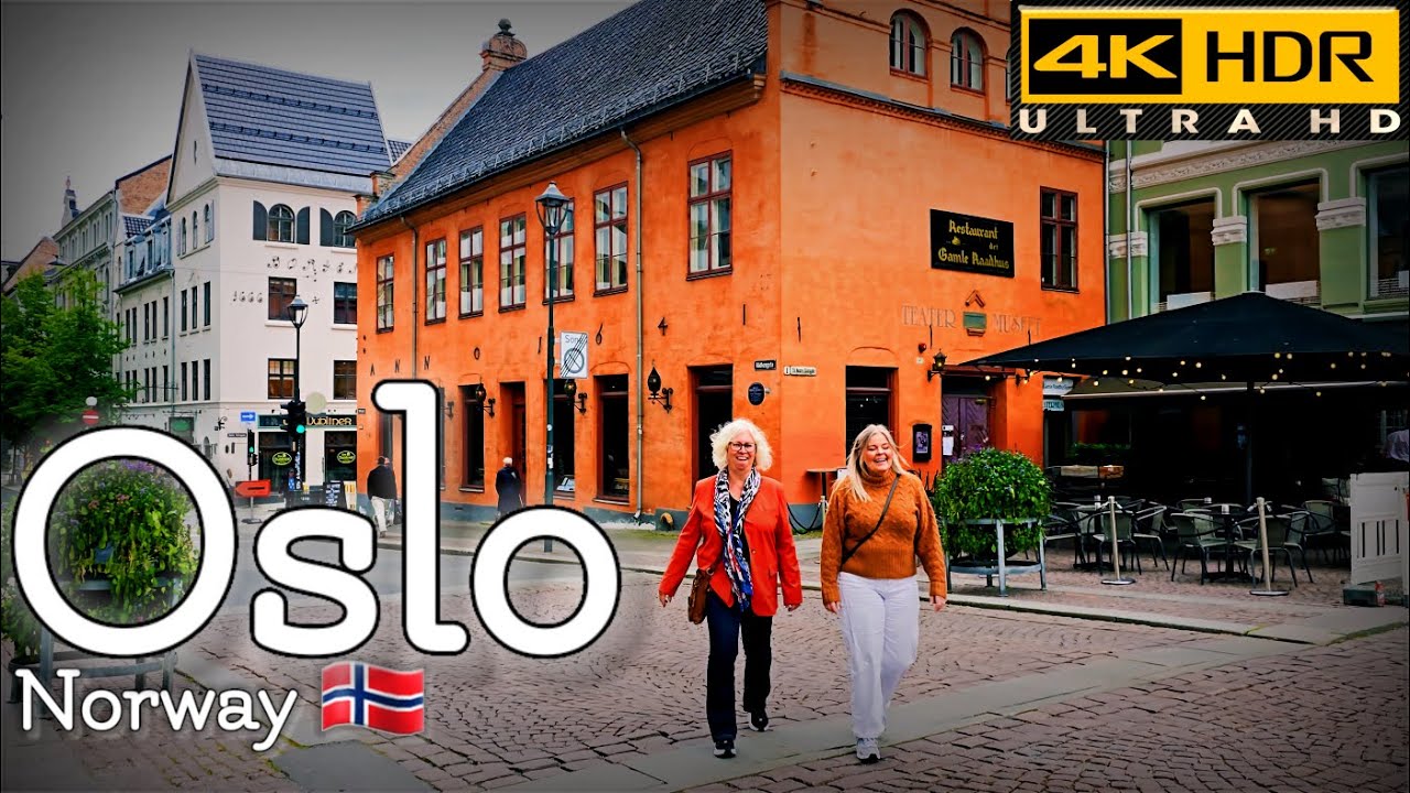 👣Walk with Me in Oslo | R&aring;dhusgata | 4K HDR | June 2024👣