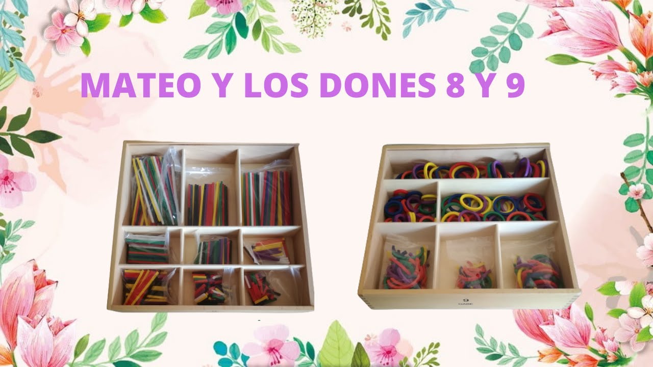 MATEO DONES 8 Y 9 (1-3 AÑOS) FORMAS GEOMÉTRICAS
