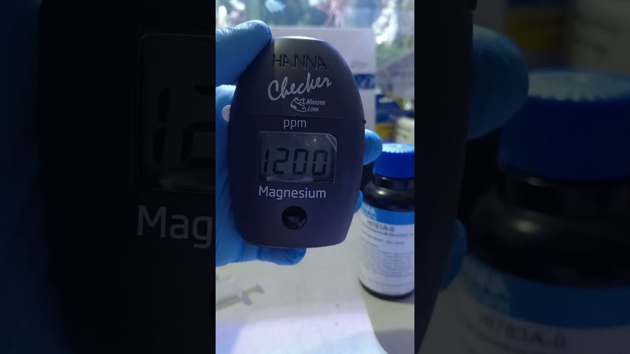 Prueba de Magnesio, Hanna Checker HI783