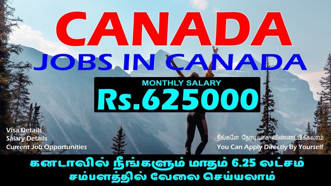 Canada Jobs in Tamil | How To Get Jobs in Canada | Jobs Abroad | Foreign Jobs in Tamil Velai Vaippu
