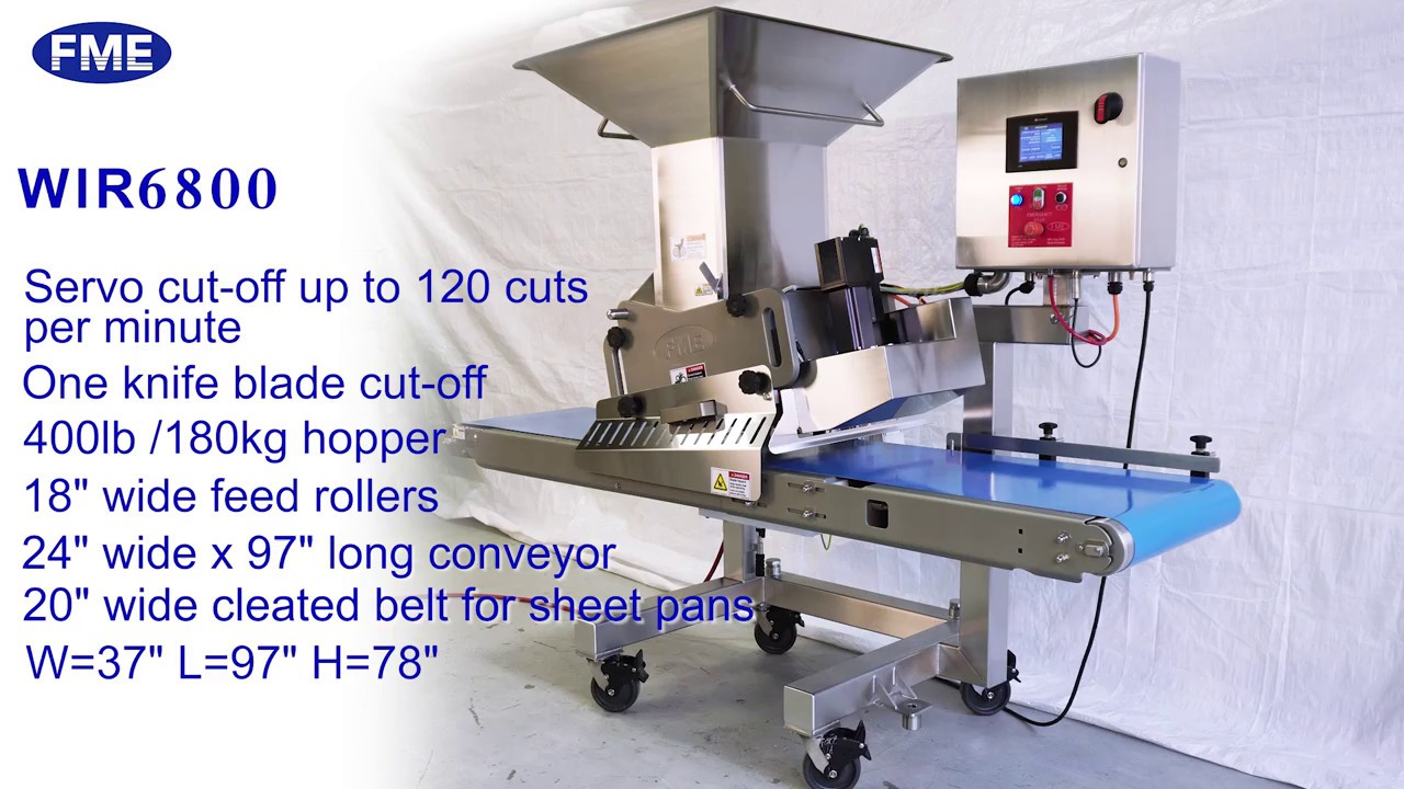 FME CCM Servo Wirecut Dough Extruder and Depositor