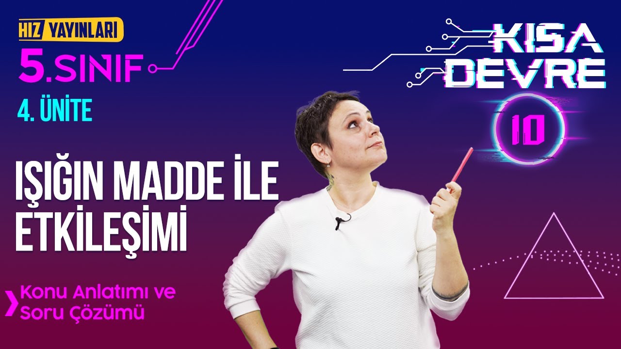 5. Sınıf Fen Bilimleri - Işığın Madde ile Etkileşimi - (2024 - 2025)
