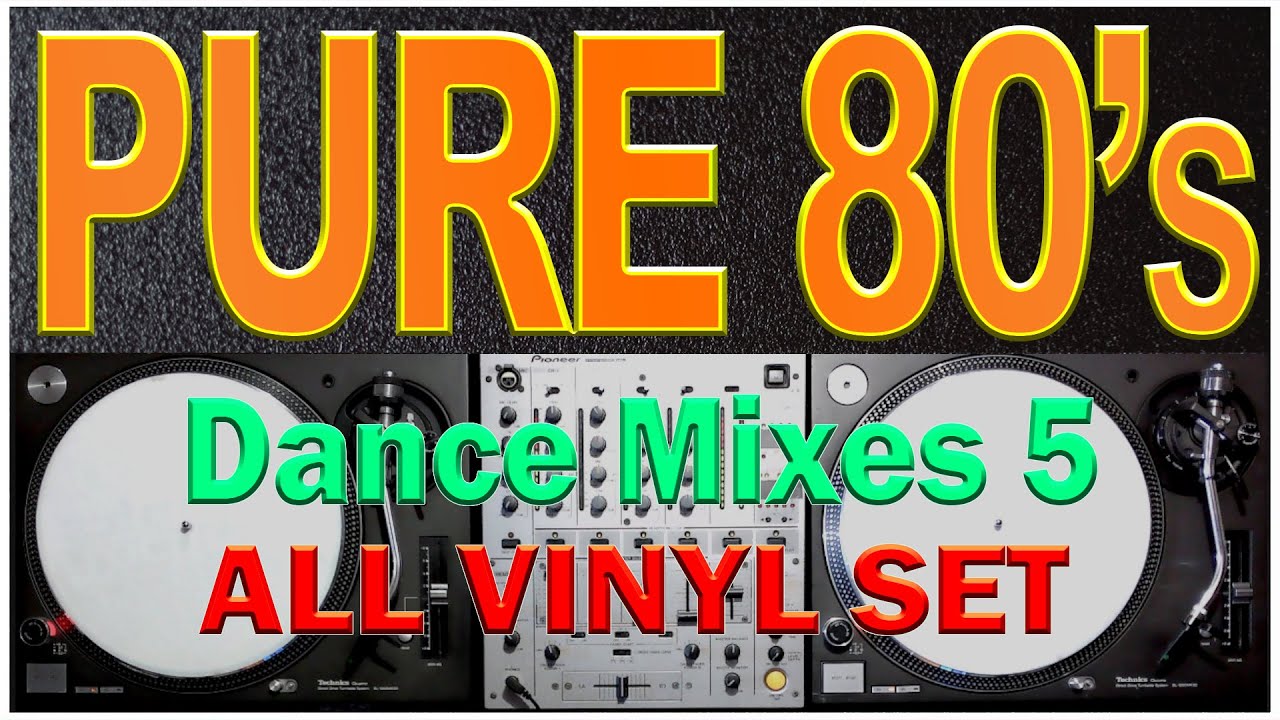 PURE 80's Dance Mixes 5 ( all vinyl set )