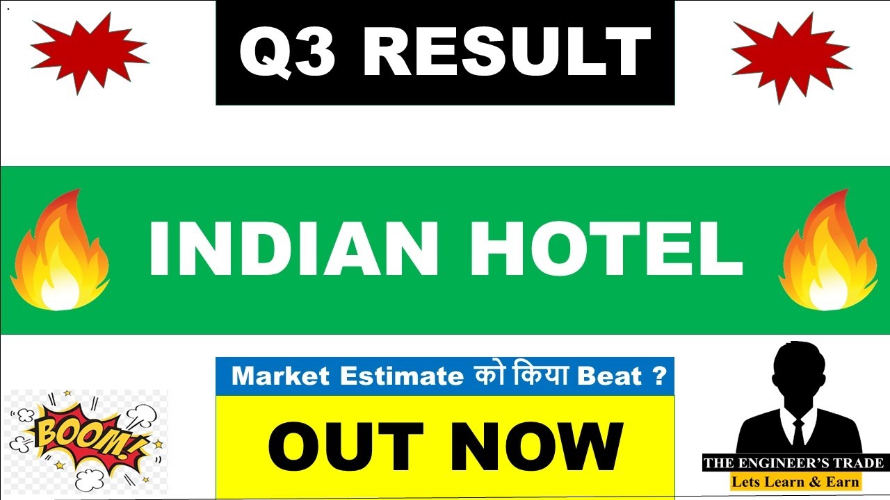 Indian Hotels Q3 Results 2026 | Indian Hotels Results Today | Indian Hotels Share Latest News 