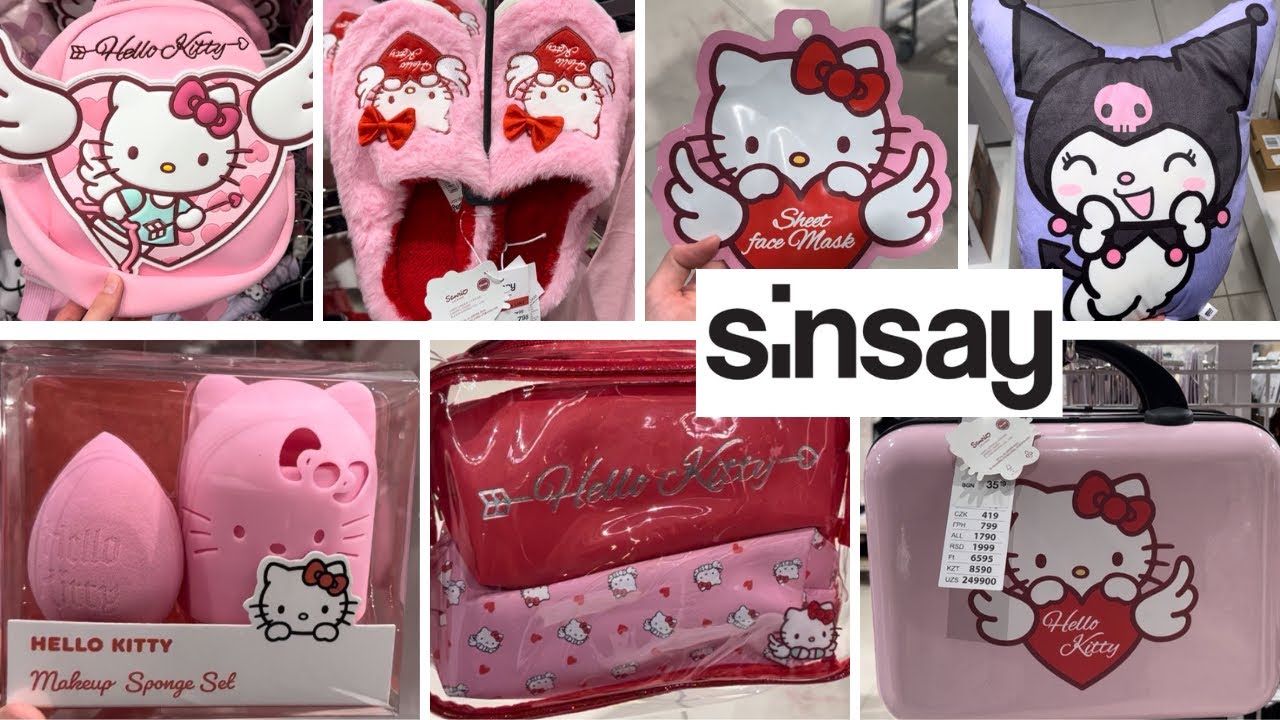 Sinsay Hello Kitty Kids Outfits,🎀 Decor & Cute Finds 