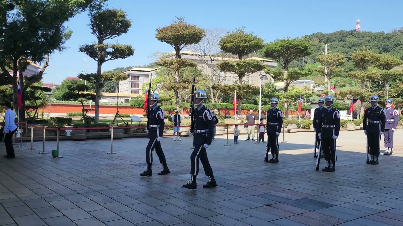 忠烈祠陸軍儀隊表演