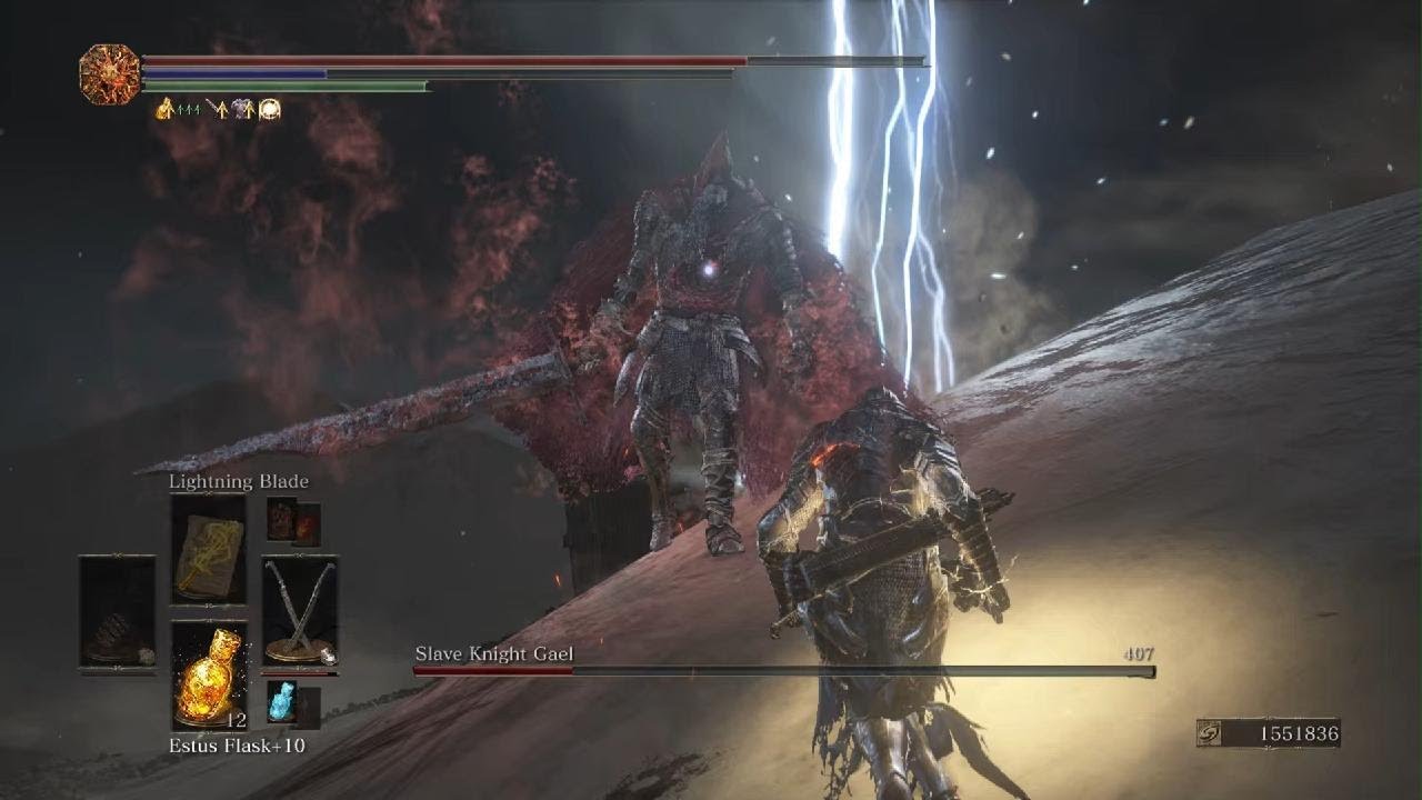 Dark Souls 3 - Slave Knight Gael [Sellsword Winblades Only]