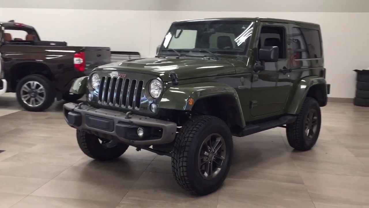 2016 Jeep Wrangler 75th Anniversary Review