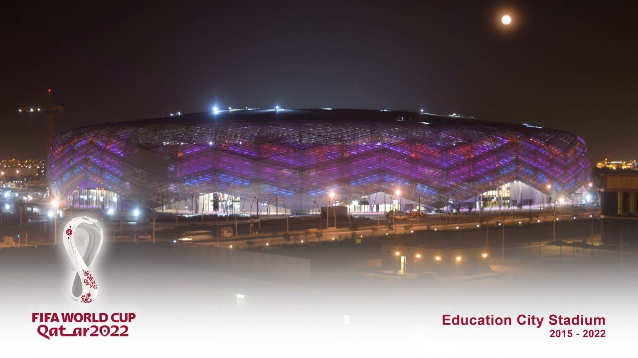Official Education City Stadium 4K Construction Time-Lapse: FIFA World Cup 2022