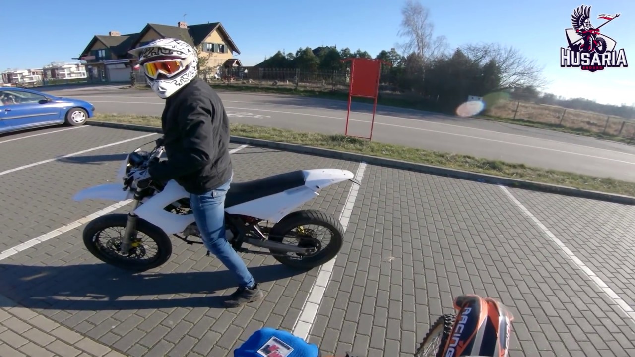 Dobre latanie na mieście i w terenie! wheelie, burnout and stoppie