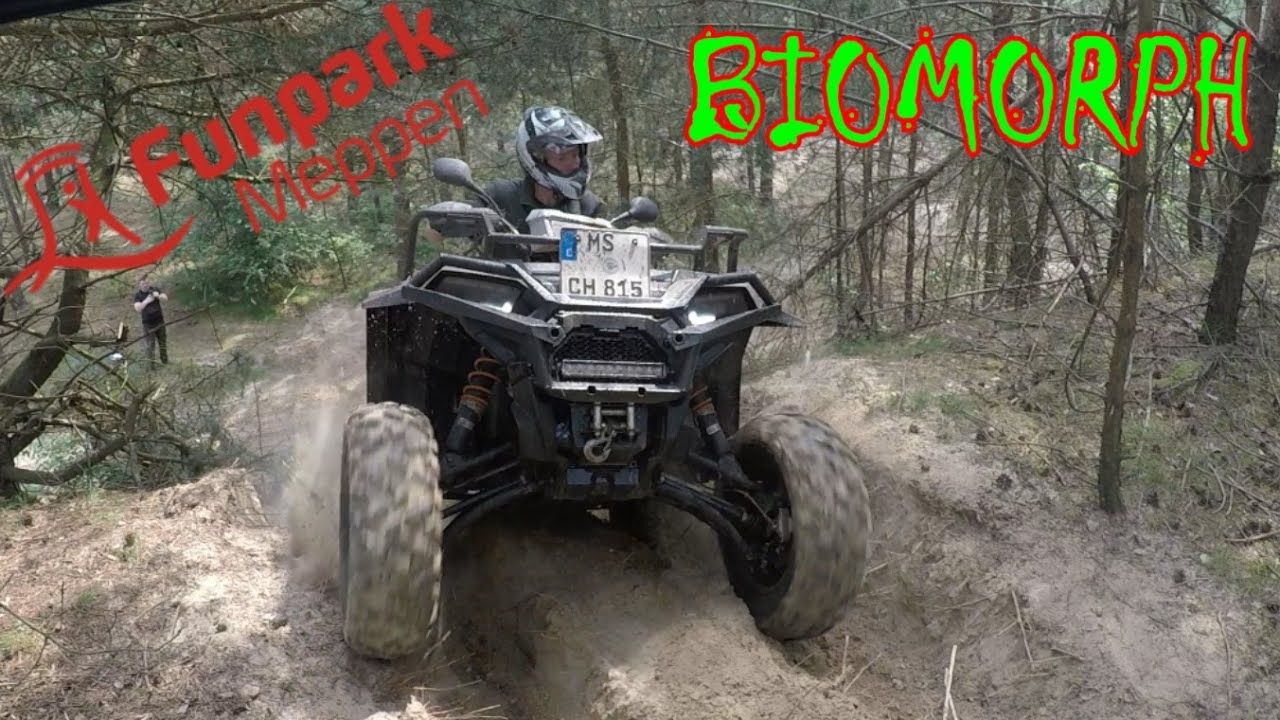 Endlich wieder Hänge und Bergungen | Polaris Sportsman 1000 s | Funpark Meppen 10.07.2021 | BI0M0RPH