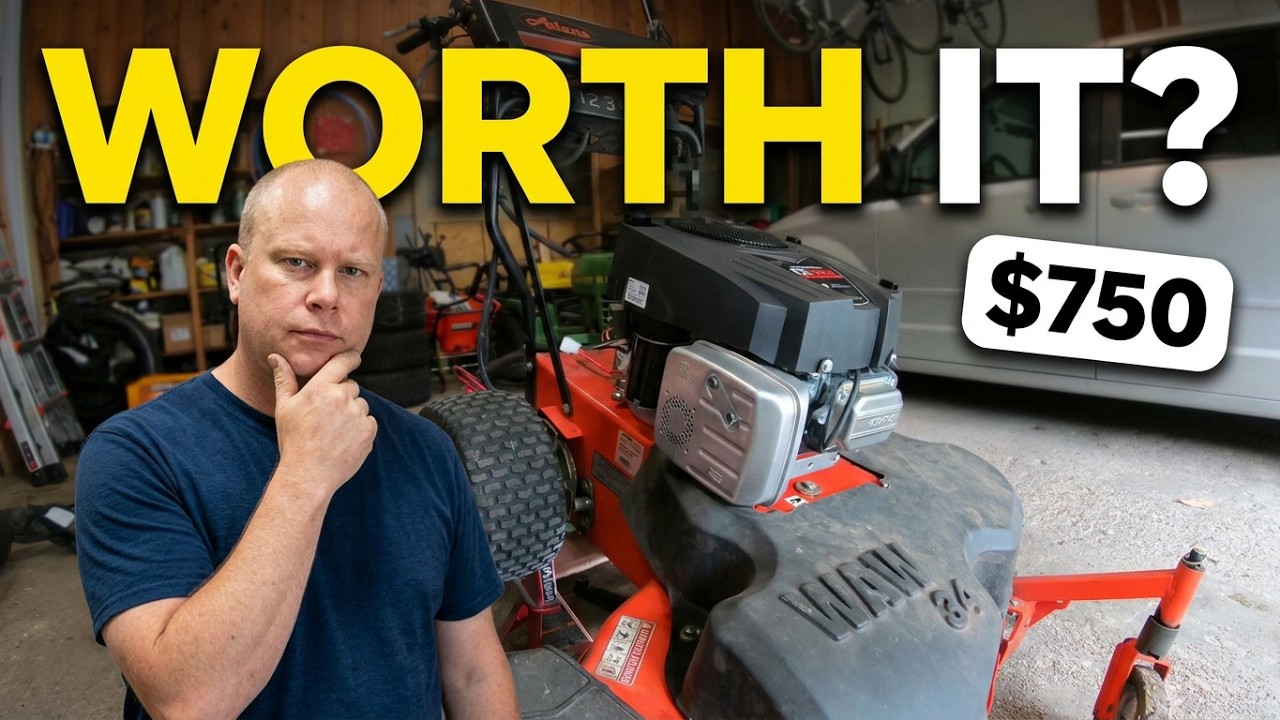 Repowering My Son's Lawn Mower