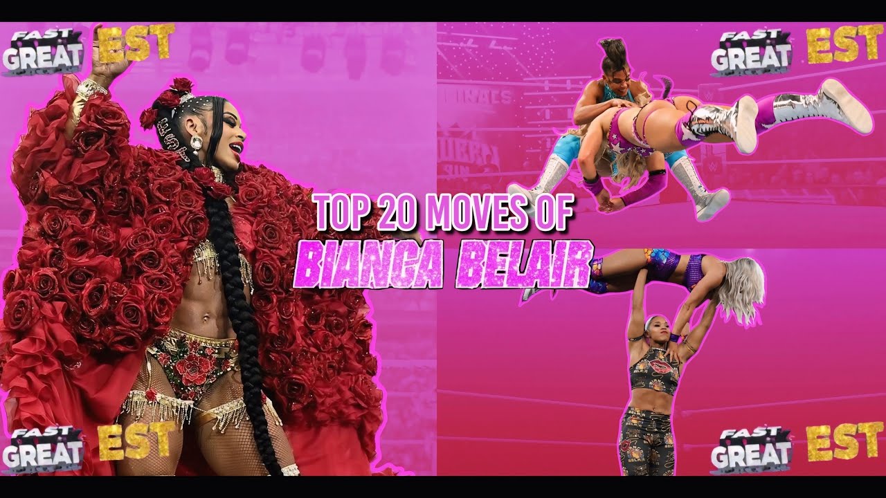 Top 20 Moves Of Bianca Belair//Liv Spiteful//