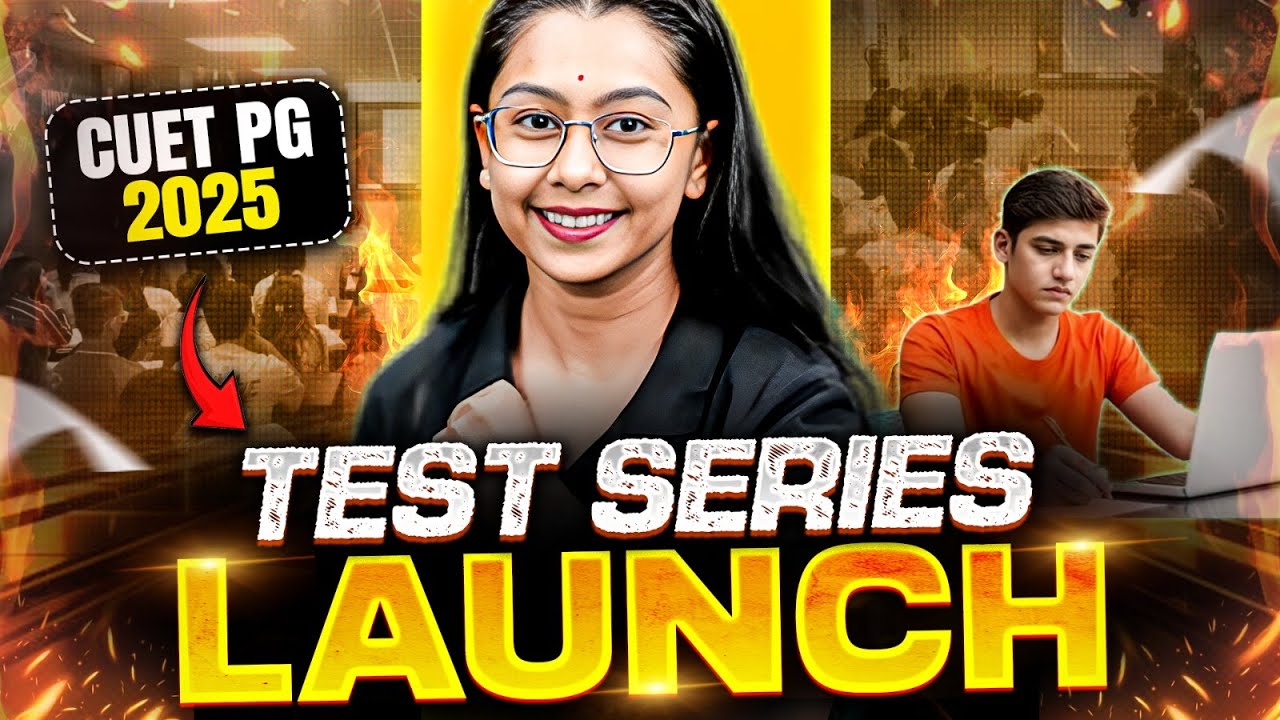 Big Update! | CUET PG 2025 Test Series Launch 🚀 | Boost Your Preparation Now!