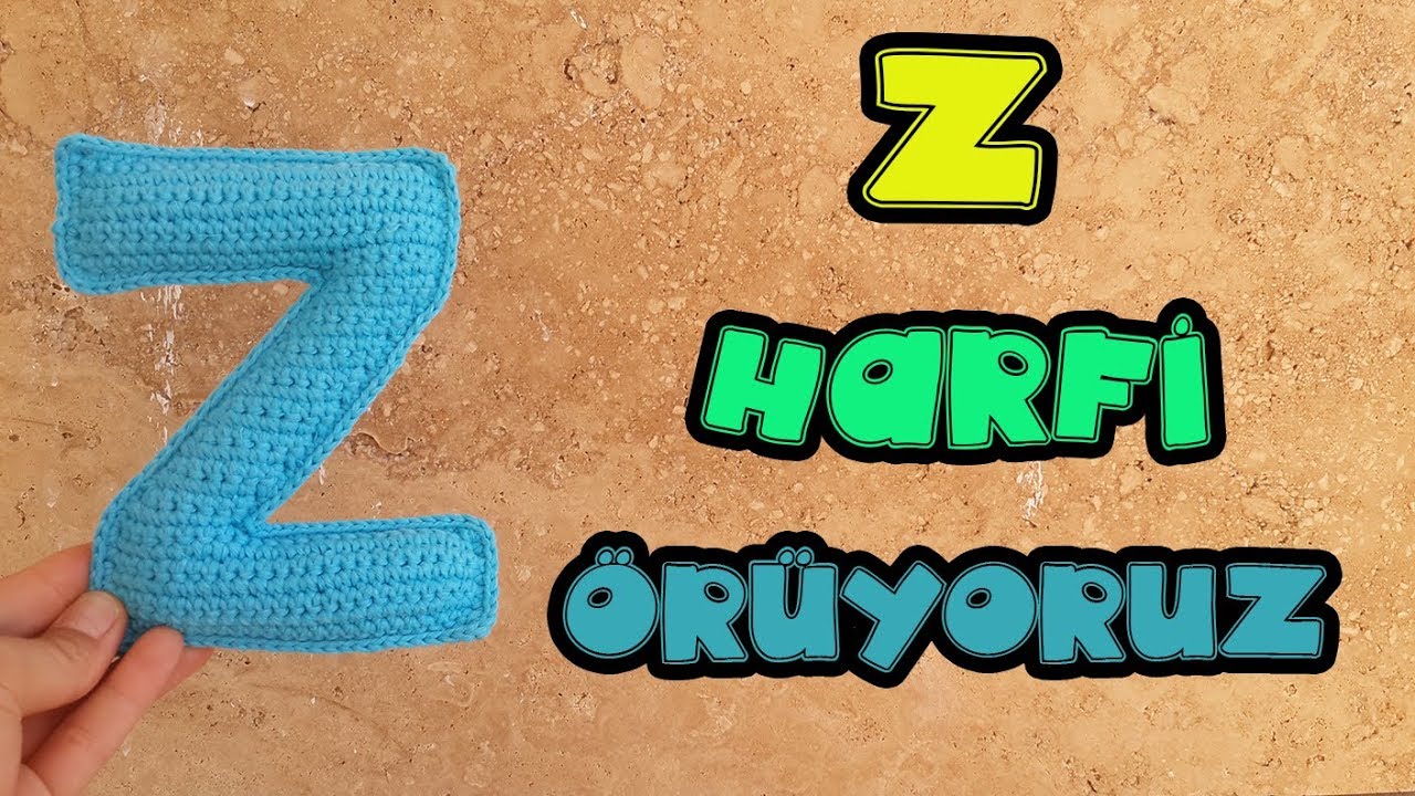 Amigurumi 'Z' Harfi Yapılışı