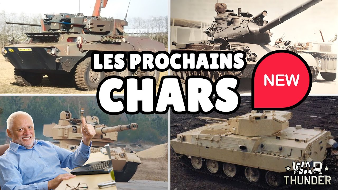 Les Futurs Chars sur War Thunder  (WILDCAT 30, M47 