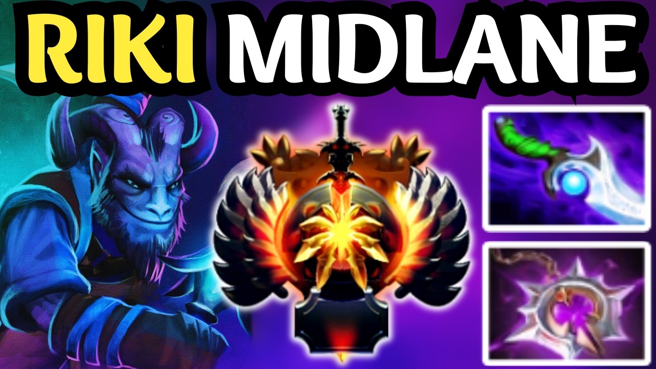 🔥 RIKI MID IS META?! STEALTH PICKOFF & PRESSURE | DOTA 2 🔥