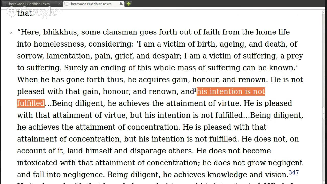 Sutta Study: Mahāsāropama Sutta (MN 29)