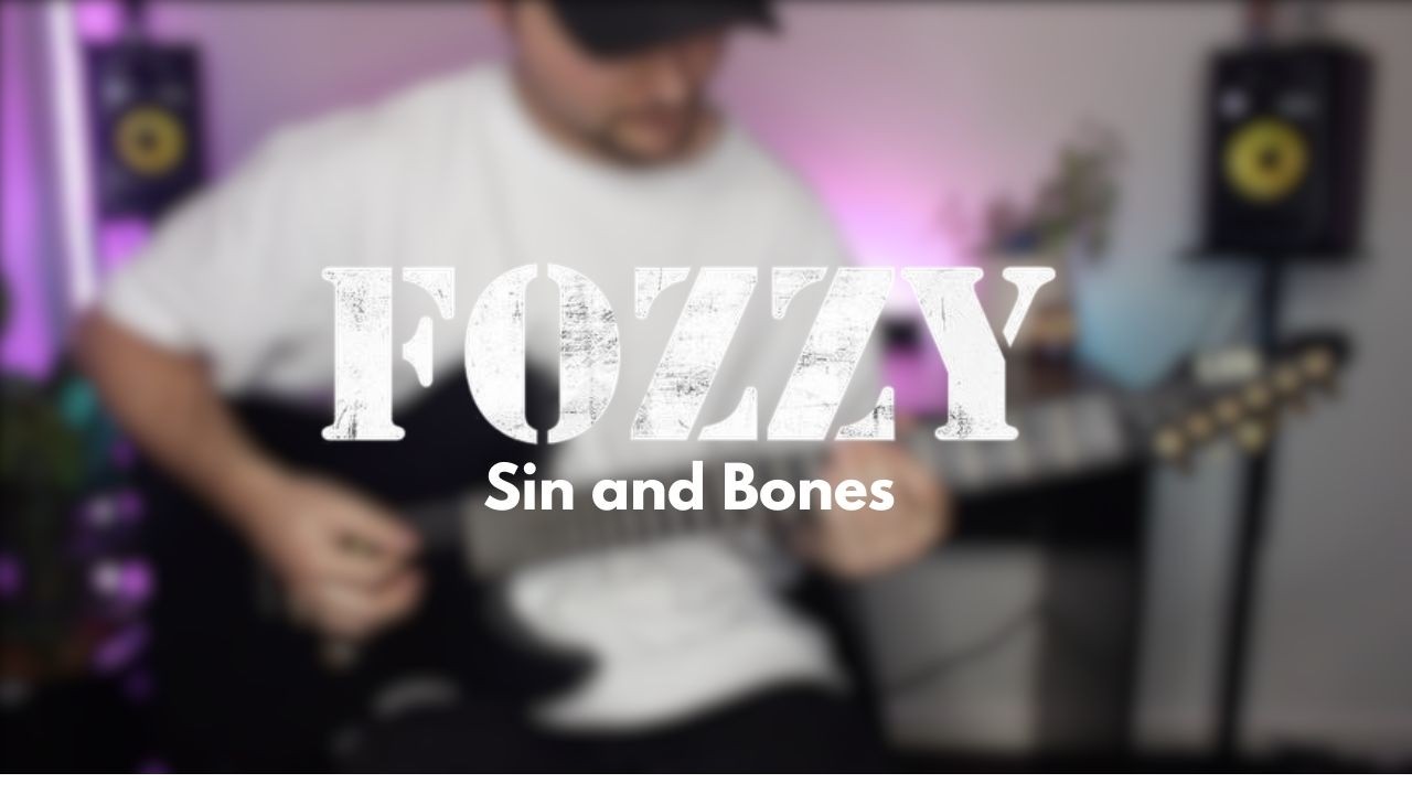 Fozzy - Sin and Bones (Guitar Cover)