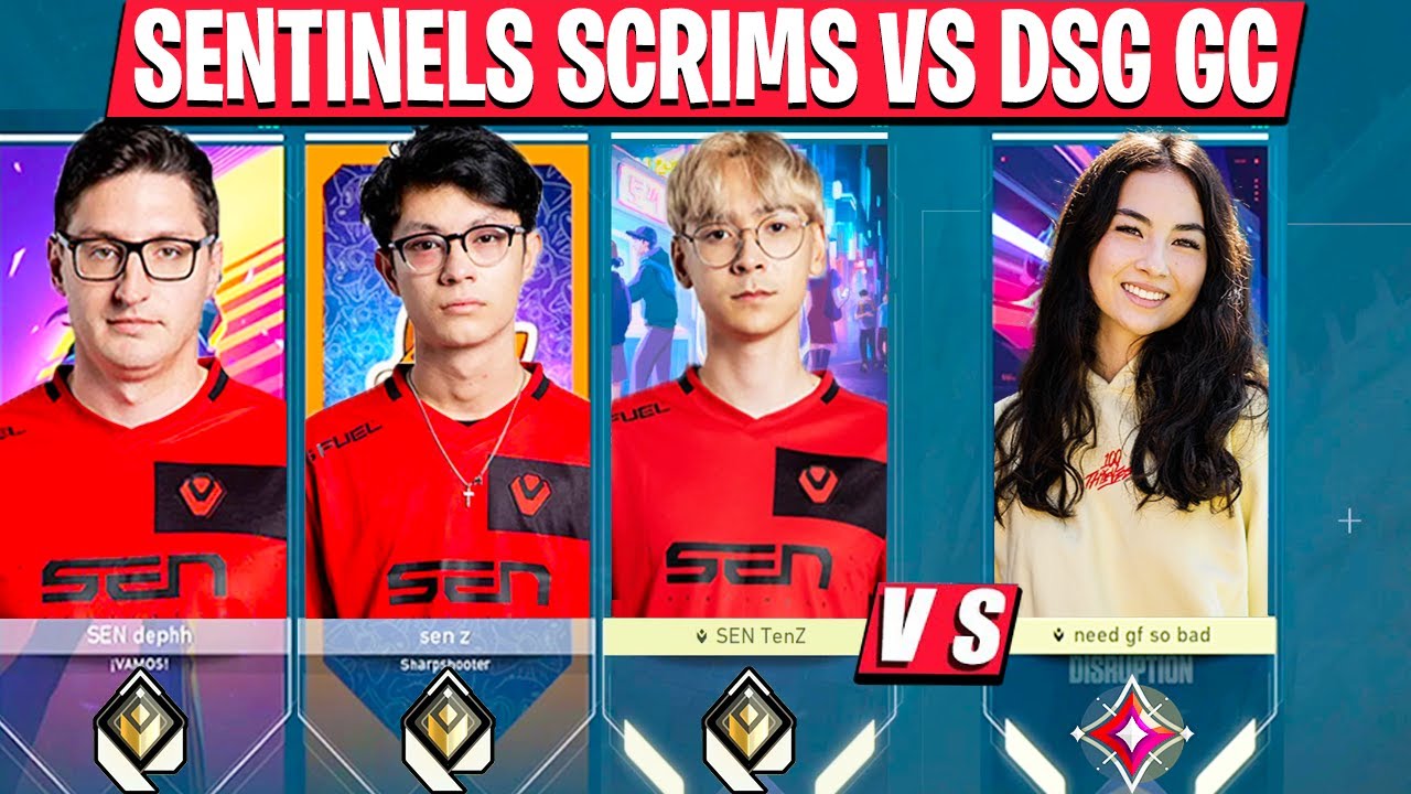 SEN TenZ , SEN Zekken & SEN Dephh Vs Kyedae & More In Scrims | Sentinels Vs DSG GC Team | VALORANT