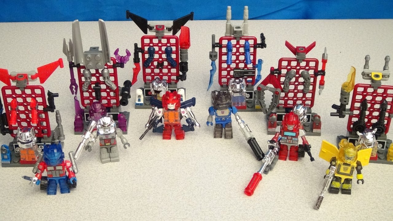TRANSFORMERS CUSTOM KREONS COLLECTION SERIES 1 VIDEO TOY REVIEW BUILD