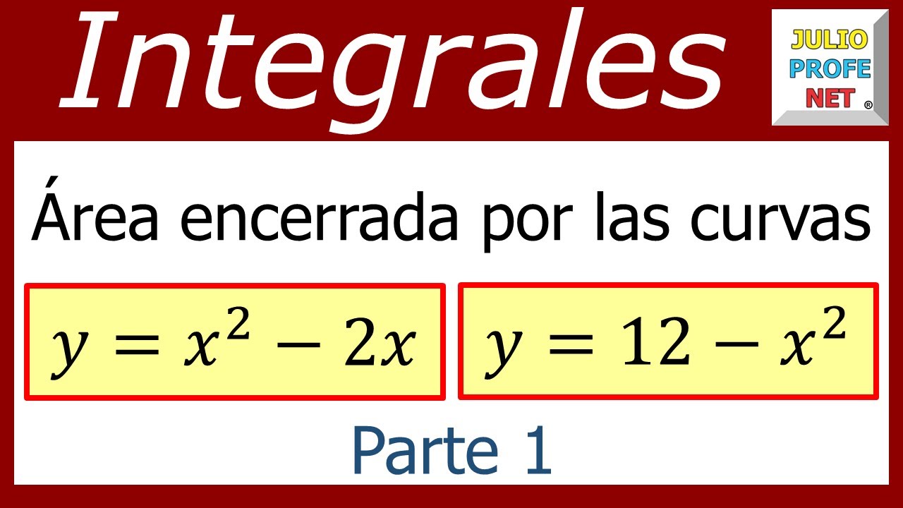 Área entre curvas - Ej. 5 (Parte 1 de 2)
