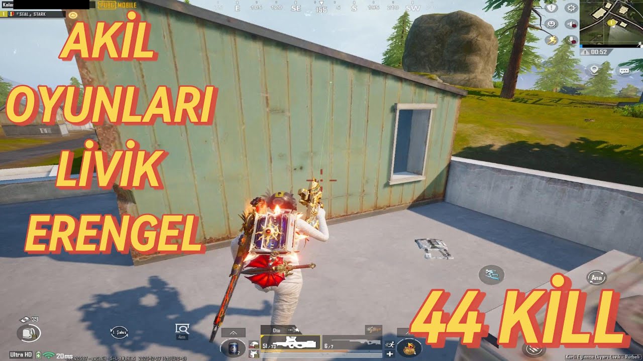 İKİ M&Uuml;HTEŞEM MA&Ccedil; 44 KİLL! SOLO VS SQUAD STARK GAME pubgmnextstarprogram #pubgmobilec9s26 #pubgmobile