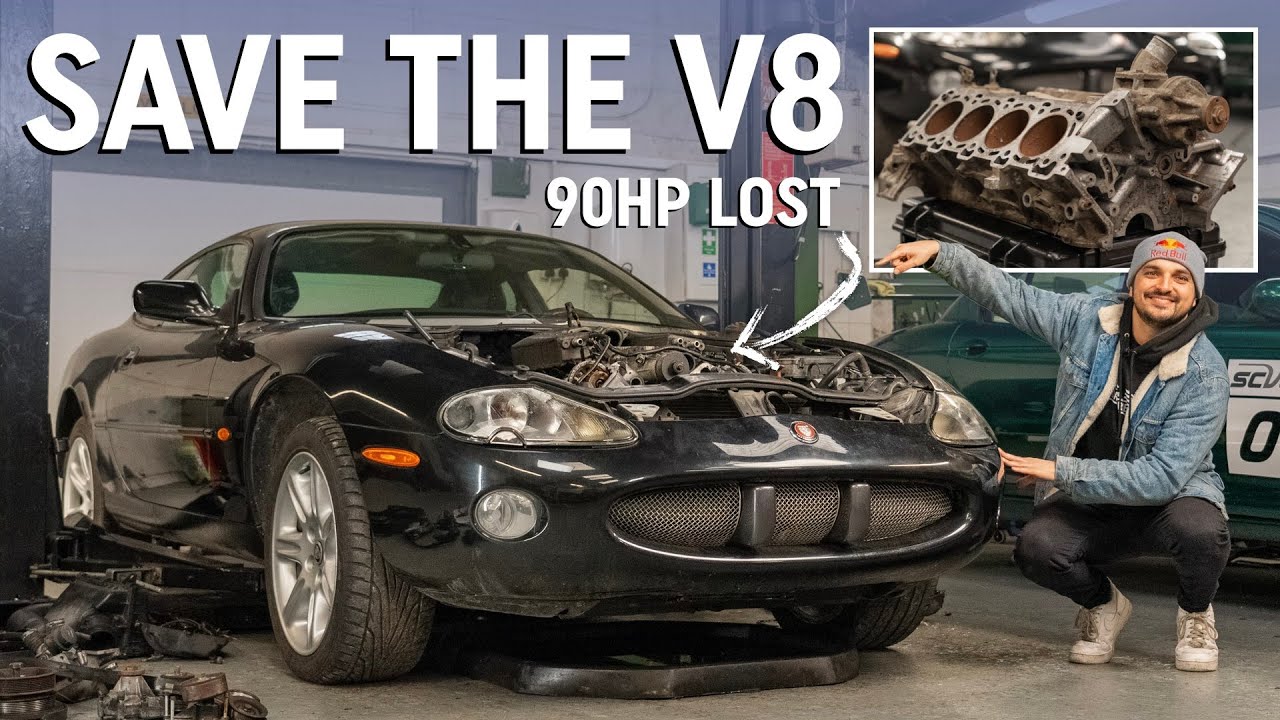 Fixing our cheap supercharged V8 Jaguar! | Project Jaaaag Ep.4